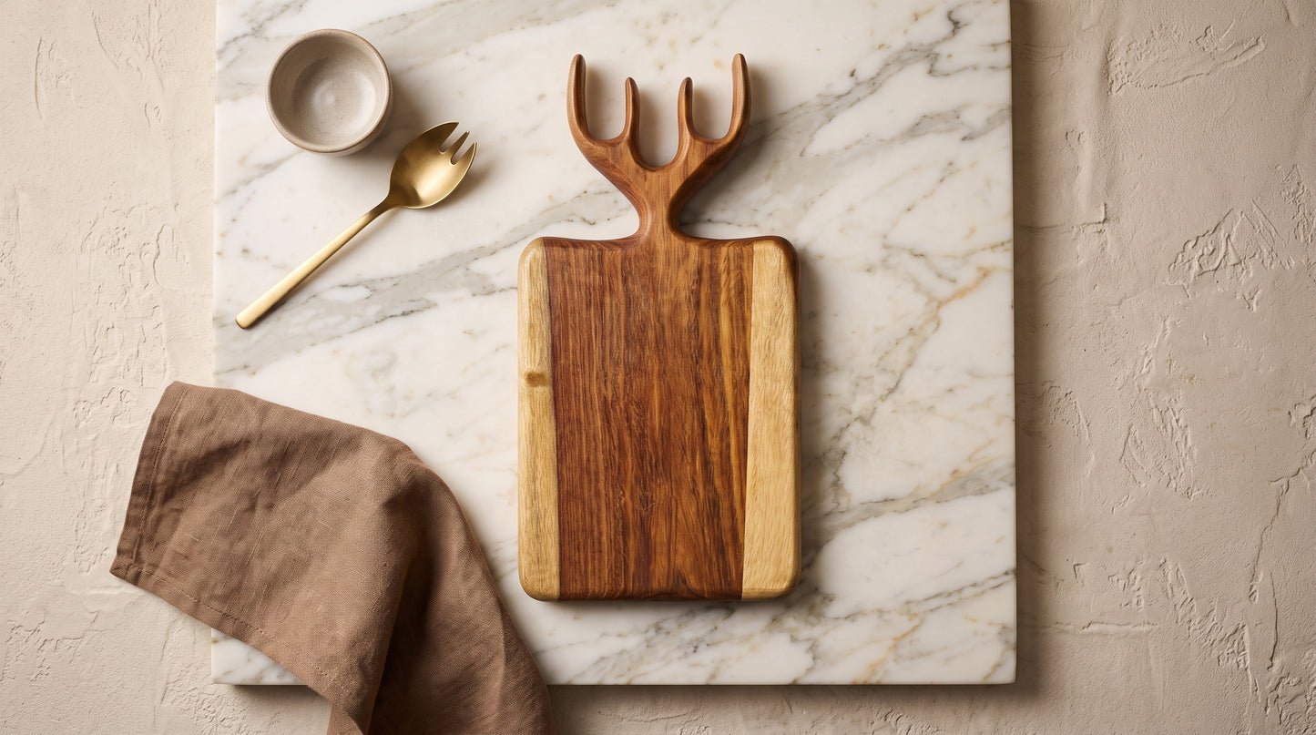 Deer cutting board