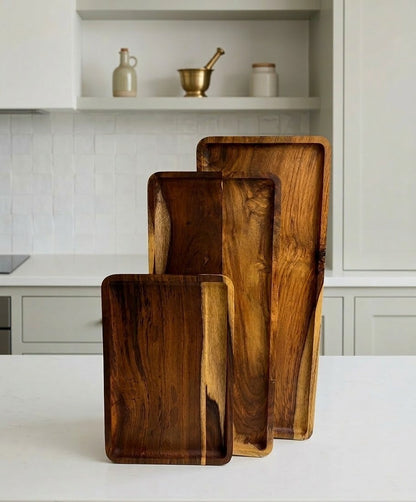 serving tray set