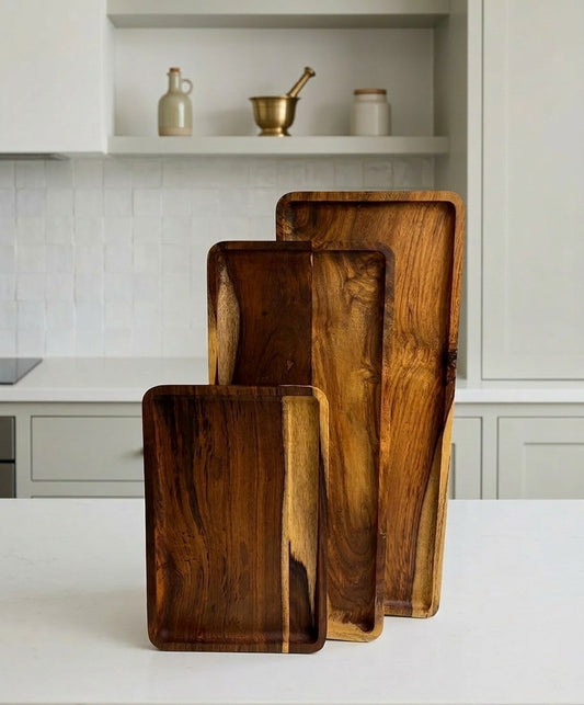 serving tray set