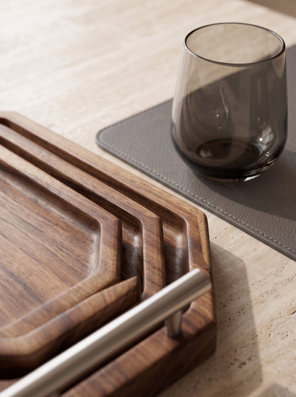 Three serving tray