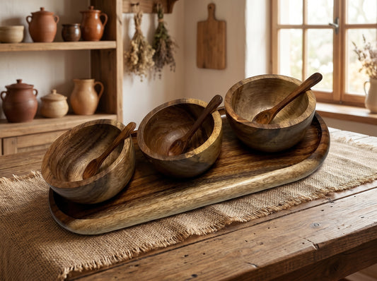wooden set