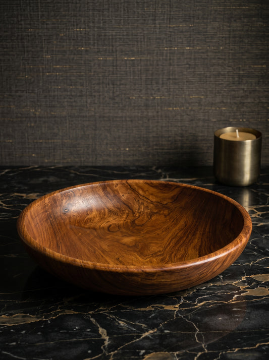 Larger wooden bowl