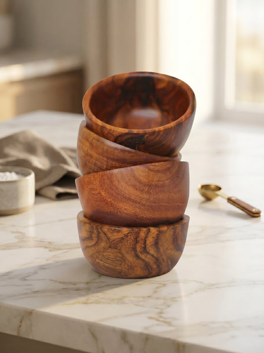 Four Ten cm bowls